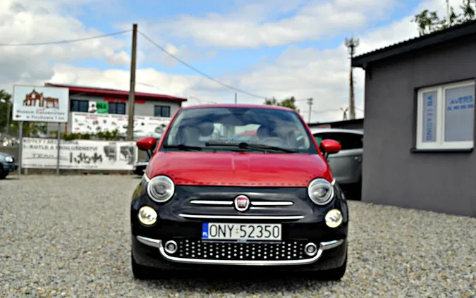 samochody osobowe Fiat 500 cena 36900 przebieg: 41000, rok produkcji 2016 z Paczków